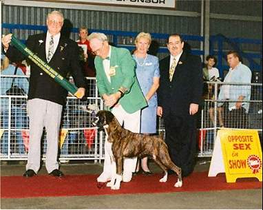 Lizzy winning RUBIS Brisbane Royal